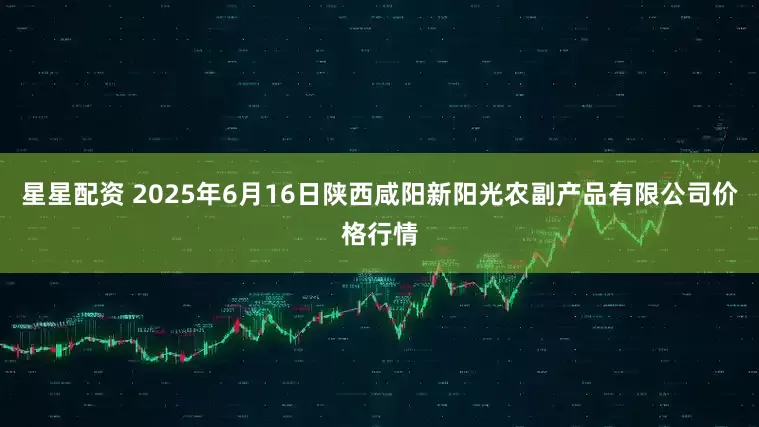 星星配资 2025年6月16日陕西咸阳新阳光农副产品有限公司价格行情
